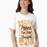 Penne For Your Thoughts pun Unisex T-Shirt