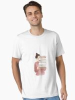 Pink Bookworm Unisex T-Shirt