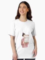 Pink Bookworm Unisex T-Shirt