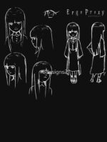 Pino - Ergo proxy (white print) Unisex T-Shirt