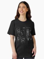 Pino - Ergo proxy (white print) Unisex T-Shirt