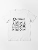 Portal Aperture Science Laboratories Unisex T-Shirt - Image 3