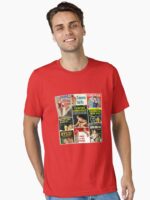 Pulp Fiction Cover Collage Unisex T-Shirt
