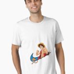 Punching Luffy Action Pose Unisex T-Shirt