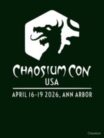 Chaosium Con USA 2026 Official T-Shirt - White Logo Essential T-Shirt