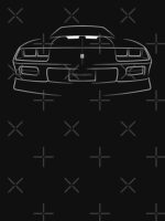 Camaro Z-28 IROC-Z - front stencil, white Essential T-Shirt