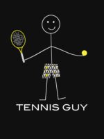 Funny Mens Tennis Guy Essential T-Shirt