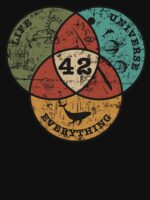 Venn Diagram: Life, the Universe & Everything Essential T-Shirt