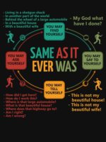 Talking Heads Once In A Lifetime Circular Flowchart Essential T-Shirt