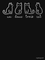 Un Deux Trois Cat Essential T-Shirt