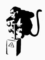 Monkey Detonate Stencil Essential T-Shirt