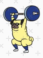 The snatch weightlifting Pug Essential T-Shirt