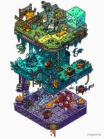 Dungeons and Isometric Dragons Essential T-Shirt