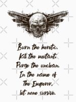 For the Emperor Let None Survive Wargaming Essential T-Shirt