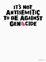 It's Not Antisemitic To Be Against Genocide Essential T-Shirt