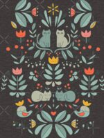 Swedish Folk Cats Essential T-Shirt