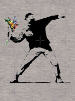 Banksy - Flower thrower Essential T-Shirt