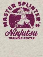 Teenage Mutant Ninja Turtles Master Splinter's Retro Logo Essential T-Shirt