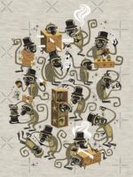 Monkey Magic (brown) Essential T-Shirt