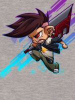 Reb Full Metal in action Unisex T-Shirt