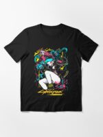 Rebecca Anime Girl Fighting Unisex T-Shirt