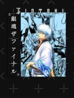 Rebel Samurai Warrior – Silver-Haired Anime Unisex T-Shirt