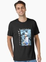 Rebel Samurai Warrior – Silver-Haired Anime Unisex T-Shirt