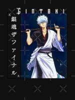 Rebel Samurai Warrior – Silver-Haired Anime Unisex T-Shirt