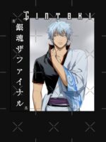 Rebel Samurai Warrior – Silver-Haired Anime Unisex T-Shirt