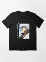 Rebel Samurai Warrior – Silver-Haired Anime Unisex T-Shirt