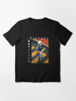 Rebel Samurai Warrior – Silver-Haired Anime Unisex T-Shirt
