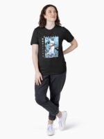 Rebel Samurai Warrior – Silver-Haired Anime Unisex T-Shirt