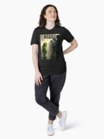 Resist Portland Frog Protest,Anti ICE Anti Fascism Vintage Activist , Resistance Unisex T-Shirt - Image 4