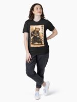 Retro Vintage Japanese ink art, samurai Capybara illustration Unisex T-Shirt
