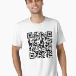 Rickroll QR Code Unisex T-Shirt