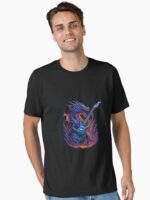 ROCK THE DRAGON: Dragon Playing an Electric Guitar! Unisex T-Shirt