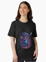 ROCK THE DRAGON: Dragon Playing an Electric Guitar! Unisex T-Shirt