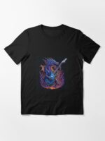 ROCK THE DRAGON: Dragon Playing an Electric Guitar! Unisex T-Shirt