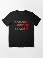 Romans go home (white) Unisex T-Shirt - Image 3