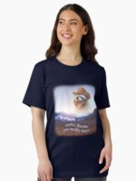 Rootin shootin but mostly tootin cowboy raccoon word art Unisex T-Shirt