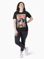 Sailor Mars Vintage Travel Poster in Tokyo Unisex T-Shirt