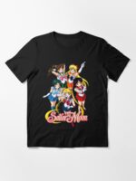 Sailor Moon and Guardians Anime Group Art Unisex T-Shirt