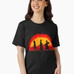 Samurai Champloo walking on sunset Unisex T-Shirt