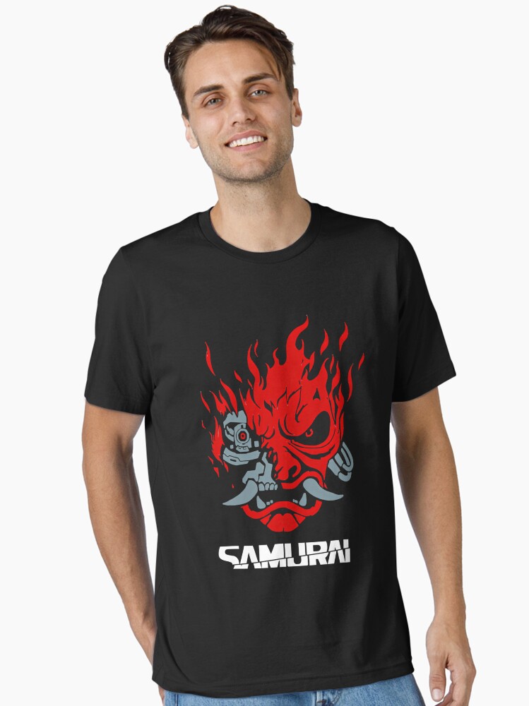 Samurai Japanese Gaming 2077 Art Game Style Unisex T-Shirt Samurai Japanese Gaming 2077 Art Game Style Unisex T-Shirt
