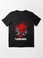 Samurai Japanese Gaming 2077 Art Game Style Unisex T-Shirt