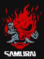 Samurai Japanese Gaming 2077 Art Game Style Unisex T-Shirt