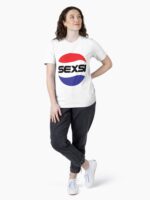 Sexsi pepsi logo Unisex T-Shirt - Image 4