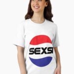 Sexsi pepsi logo Unisex T-Shirt