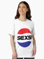 Sexsi pepsi logo Unisex T-Shirt