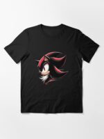Shadow Speed Kawaii Hedgehog Illustration Unisex T-Shirt